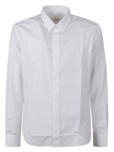 Round Hem Plain Shirt - Ami Alexandre Mattiussi - Modalova