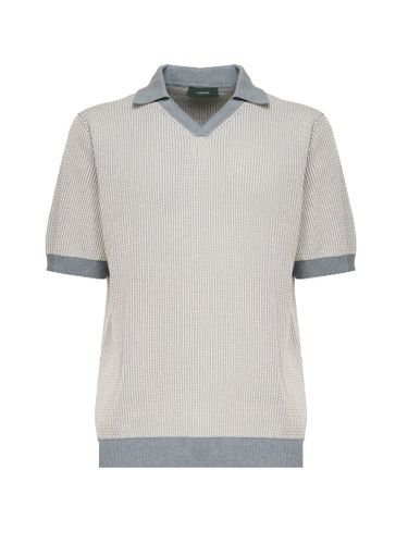 Zanone Cotton Crêpe Polo - Zanone - Modalova