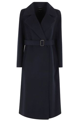 Belted Long-sleeved Coat - Weekend Max Mara - Modalova