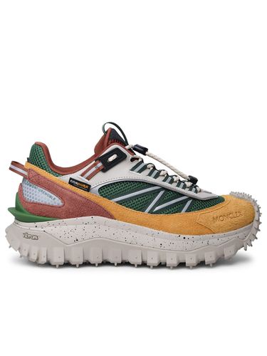 Multicolor Leather Blend Sneakers - Moncler - Modalova