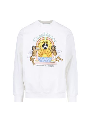 Studio De Musique Sweatshirt - Casablanca - Modalova