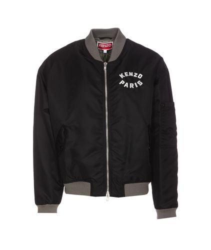 Lucky Tiger Embroidered Bomber Jacket - Kenzo - Modalova