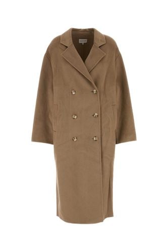 Camel Wool Blend Borneo Coat - Loulou Studio - Modalova