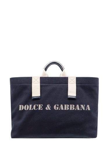 Shopping Bag With Logo - Dolce & Gabbana - Modalova