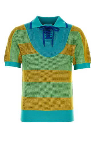 Botter Multicolor Mesh Polo Shirt - Botter - Modalova