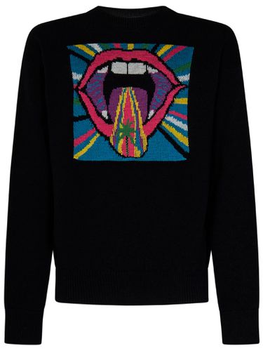 Palm Angels Crazy Mouth Sweater - Palm Angels - Modalova
