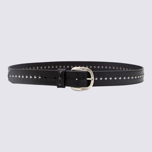 Golden Goose Black Leather Belt - Golden Goose - Modalova