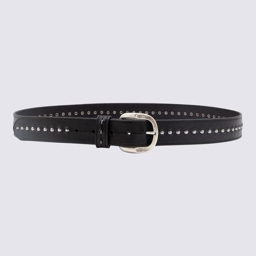 Golden Goose Black Leather Belt - Golden Goose - Modalova