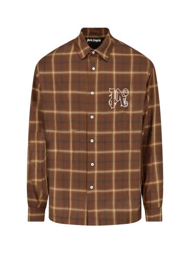 Palm Angels Checked Shirt - Palm Angels - Modalova