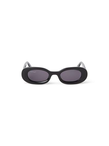 Off-White Oval Frame Sunglasses - Off-White - Modalova