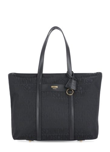 Moschino Shopping Bag With Logo - Moschino - Modalova