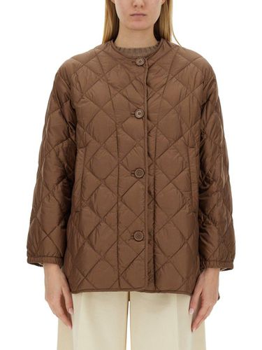Buttoned Long-sleeved Quilted Jacket - Max Mara - Modalova