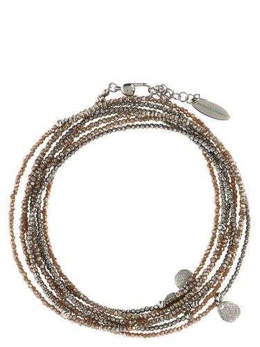 Glass Beads Bracelet - Brunello Cucinelli - Modalova