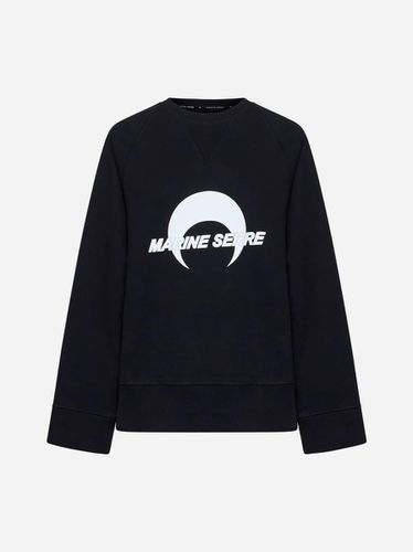 Moon Logo Sweatshirt - Marine Serre - Modalova