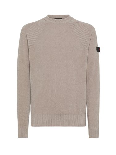 Ice Crewneck Sweater With Side Logo - Peuterey - Modalova