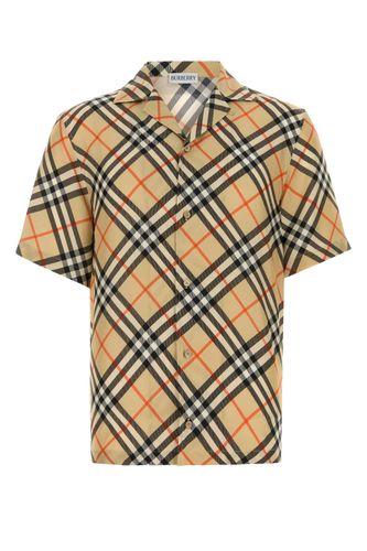 Burberry Printed Silk Shirt - Burberry - Modalova