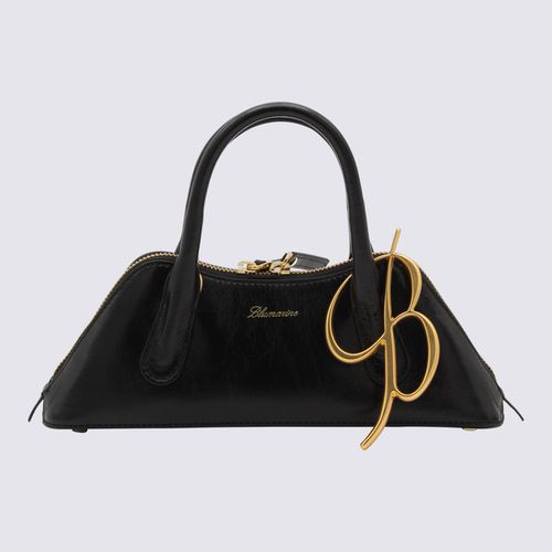 Blumarine Black Leather Handle Bag - Blumarine - Modalova