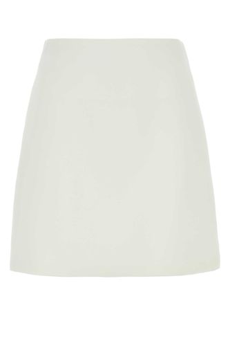 White Viscose Blend Skirt - Ermanno Scervino - Modalova