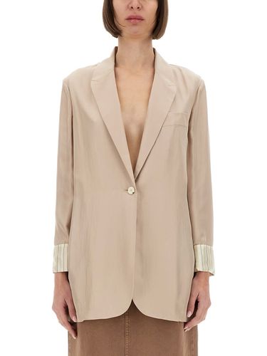 Alysi Silk Blazer - Alysi - Modalova