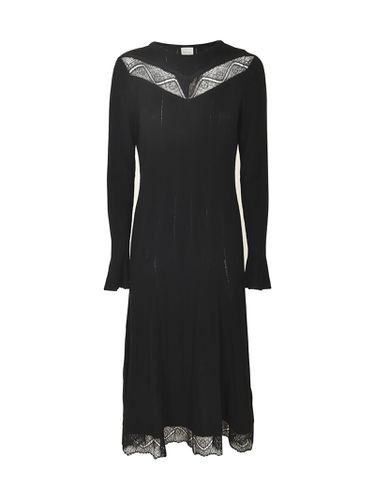 Lace Paneled Long-sleeved Slim Dress - Paul Smith - Modalova