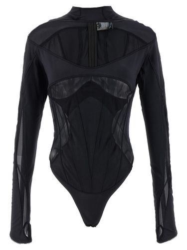 Multi-layer Lingerie Bodysuit - Mugler - Modalova
