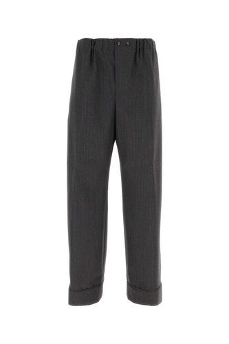 Embroidered Wool Pant - Bottega Veneta - Modalova