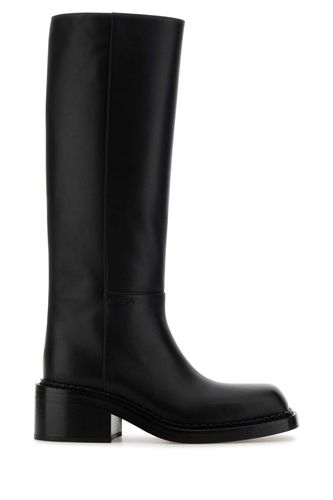 Prada Black Leather Boots - Prada - Modalova