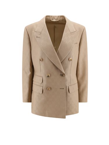 Gucci gg Double-breasted Blazer - Gucci - Modalova