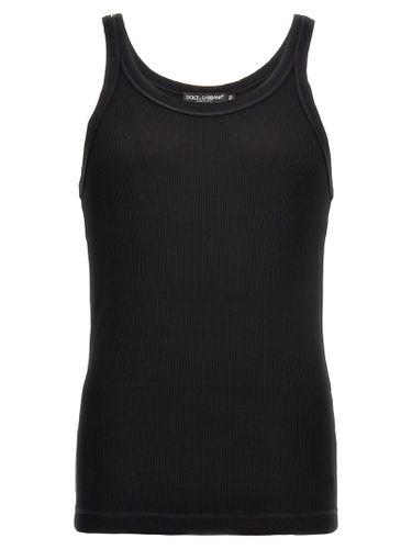 Dolce & Gabbana Ribbed Tank Top - Dolce & Gabbana - Modalova