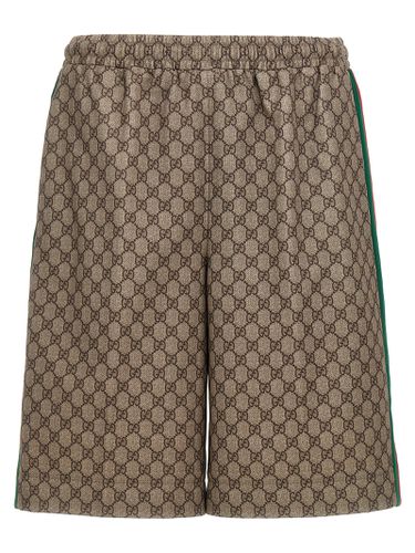 Gucci nastro Web Bermuda Shorts - Gucci - Modalova