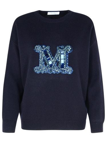 Logo Embroidered Knitted Jumper - Max Mara - Modalova