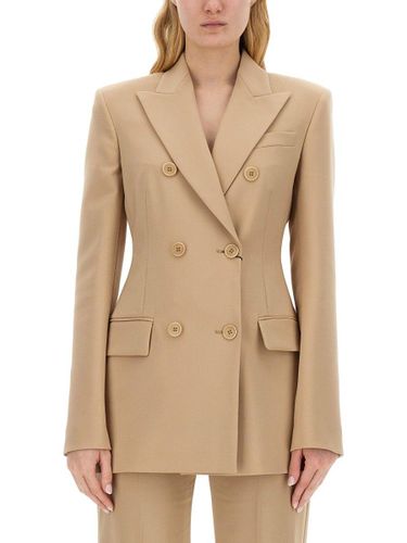 Double-breasted Long-sleeved Blazer - SportMax - Modalova