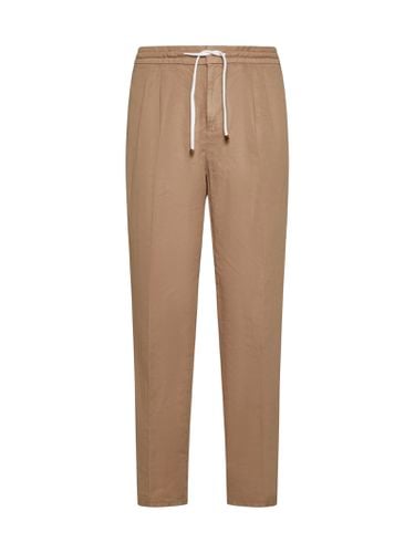 Linen Blend Trousers - Brunello Cucinelli - Modalova