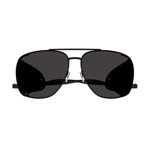 Sl 653 Leon Leather Spoiler 002 Sunglasses - Saint Laurent Eyewear - Modalova
