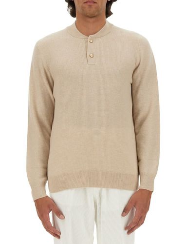 Waffle Stitch Knitted Jumper - Brunello Cucinelli - Modalova