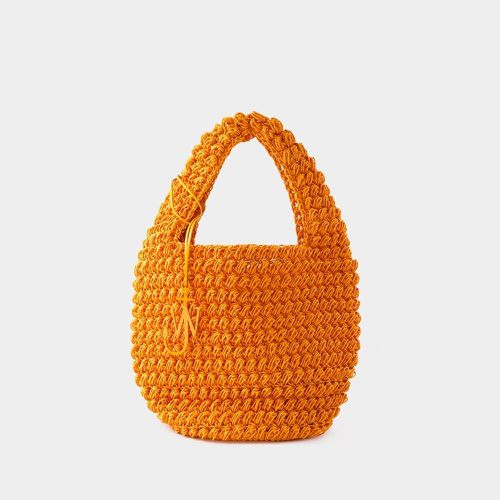 J. W. Anderson Logo Charm Popcorn Large Basket Bag - J.W. Anderson - Modalova