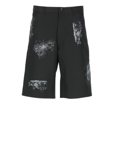 Shorts With Print - Comme des Garçons - Modalova