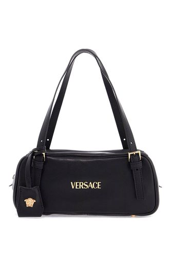 Versace Nappa Leather Bowling Bag - Versace - Modalova