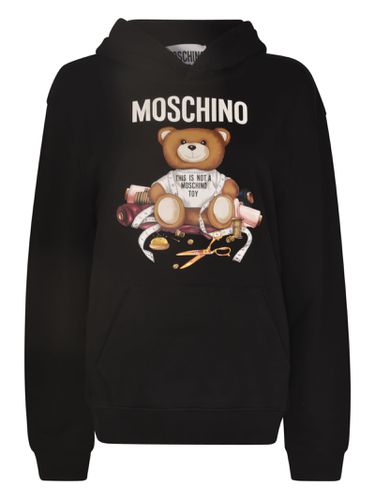 Tailor Teddy Bear Sweatshirt - Moschino - Modalova