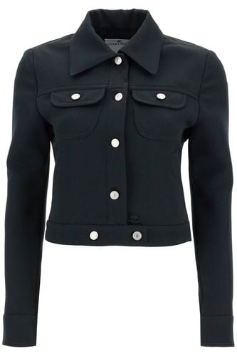 Courrèges Twill Trucker Jacket In - Courrèges - Modalova