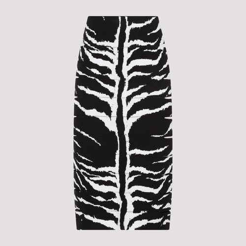 Alaia Zebra Pencil Skirt - Alaia - Modalova