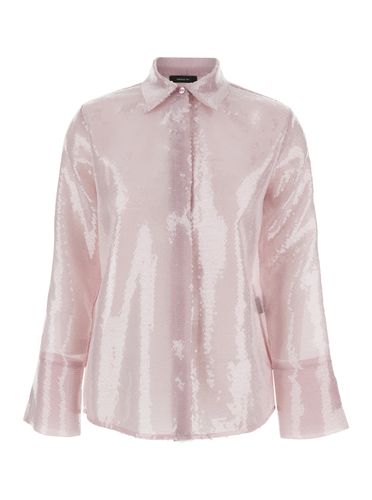 Transparent Sequin Shirt - Federica Tosi - Modalova