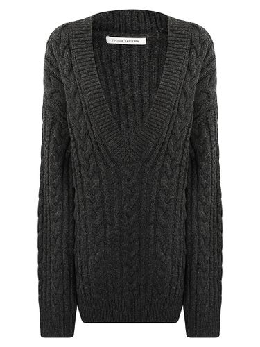 Alia Jumper Fisherman Knit Charcoal Grey - Cecilie Bahnsen - Modalova