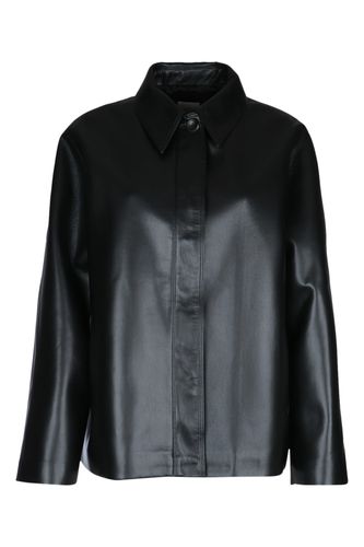 Calvin Klein Regen Leather Jacket - Calvin Klein - Modalova