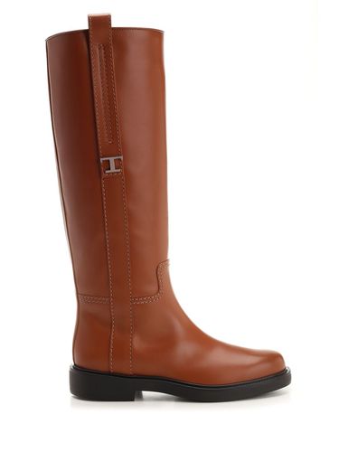 Tod's t Timeless Leather Boots - Tod's - Modalova