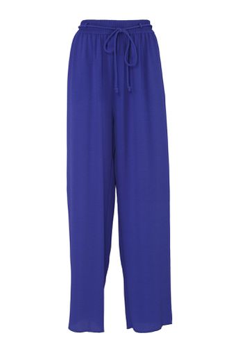 Emporio Armani Trousers Clear Blue - Emporio Armani - Modalova