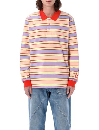 J. W. Anderson Striped Polo - J.W. Anderson - Modalova