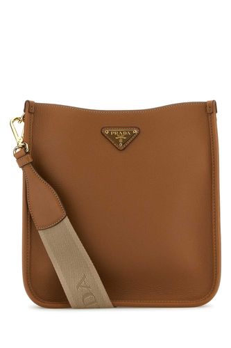 Prada Caramel Leather Crossbody Bag - Prada - Modalova