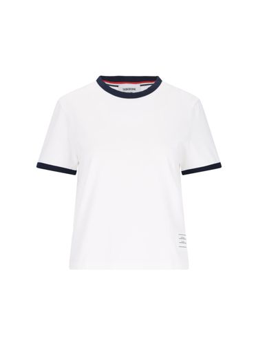 Contrasting Edges T-shirt - Thom Browne - Modalova