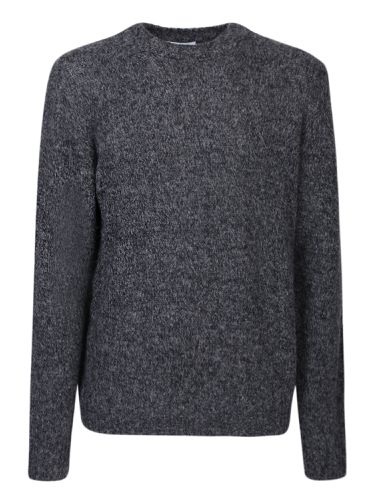 Lardini Roundneck Black Sweater - Lardini - Modalova